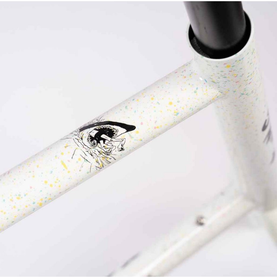 CRUST BIKES / stupid tourist / フレームセット (pastel speckle'd white) / クラストの画像