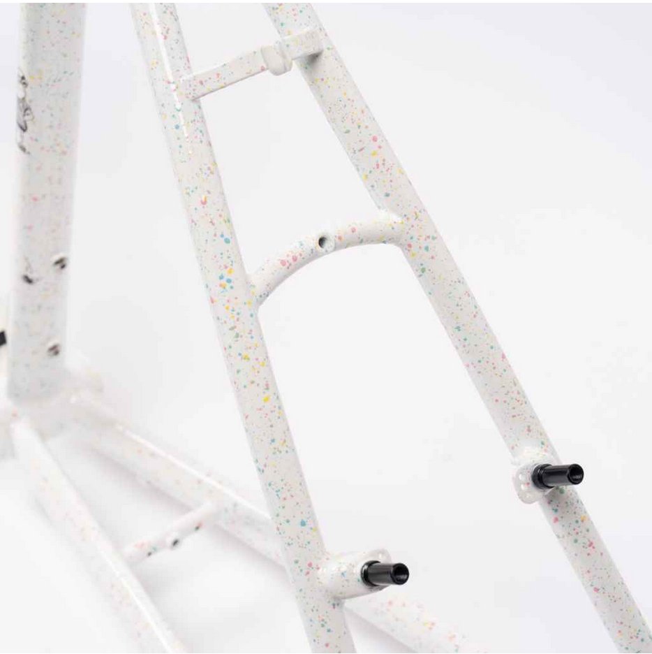 CRUST BIKES / stupid tourist / フレームセット (pastel speckle'd white) / クラストの画像