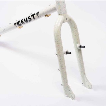 CRUST BIKES / stupid tourist / フレームセット (pastel speckle'd white) / クラストの画像