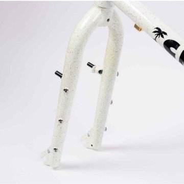 CRUST BIKES / stupid tourist / フレームセット (pastel speckle'd white) / クラストの画像