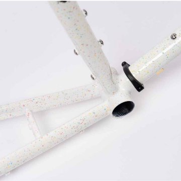CRUST BIKES / stupid tourist / フレームセット (pastel speckle'd white) / クラストの画像