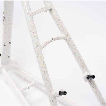 CRUST BIKES / stupid tourist / フレームセット (pastel speckle'd white) / クラストの画像