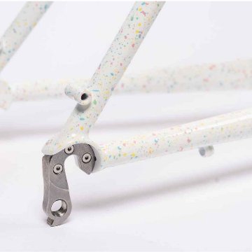 CRUST BIKES / stupid tourist / フレームセット (pastel speckle'd white) / クラストの画像