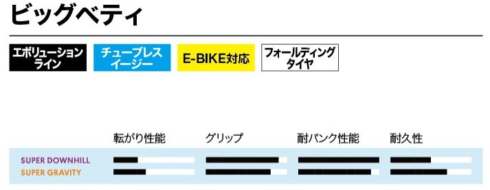 SALE☆ SCHWALBE / BIG BETTY [ 29 x 2.6 ] SUPER GRAVITY / Softの画像
