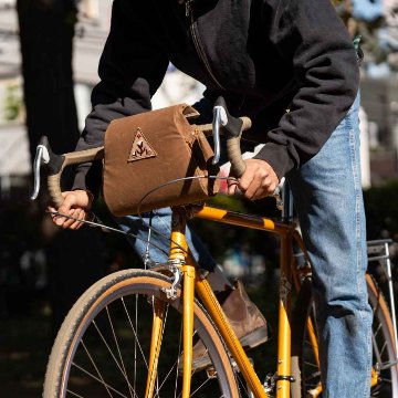 RON'S BIKES Fabios Clap Trap ハンドルバーバッグ｜Canvas / X-PAC