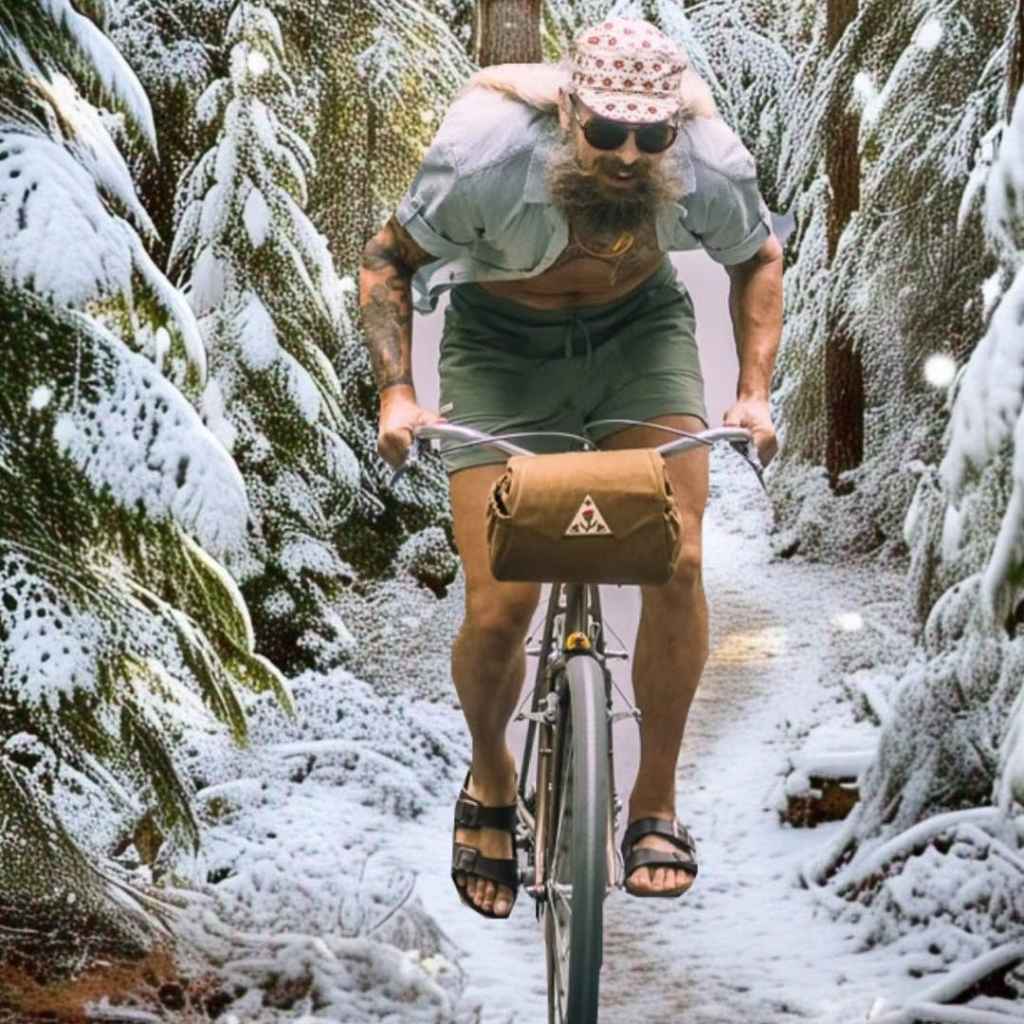 RON'S BIKES / ULTRA ROMANCE / fabios clap trap ( waxed / field tan ) の画像