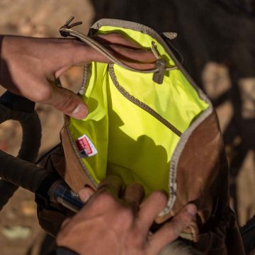 RON'S BIKES / ULTRA ROMANCE / fabios clap trap ( waxed / field tan ) の画像