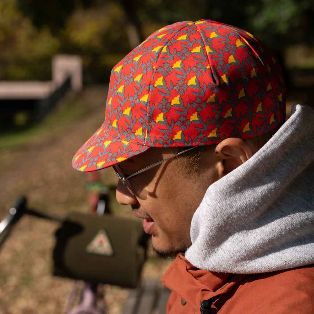 RON'S BIKES / ULTRA ROMANCE / larons tulips and holly cap  (race red)の画像