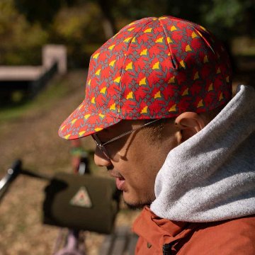 RON'S BIKES / ULTRA ROMANCE / larons tulips and holly cap  (race red)の画像