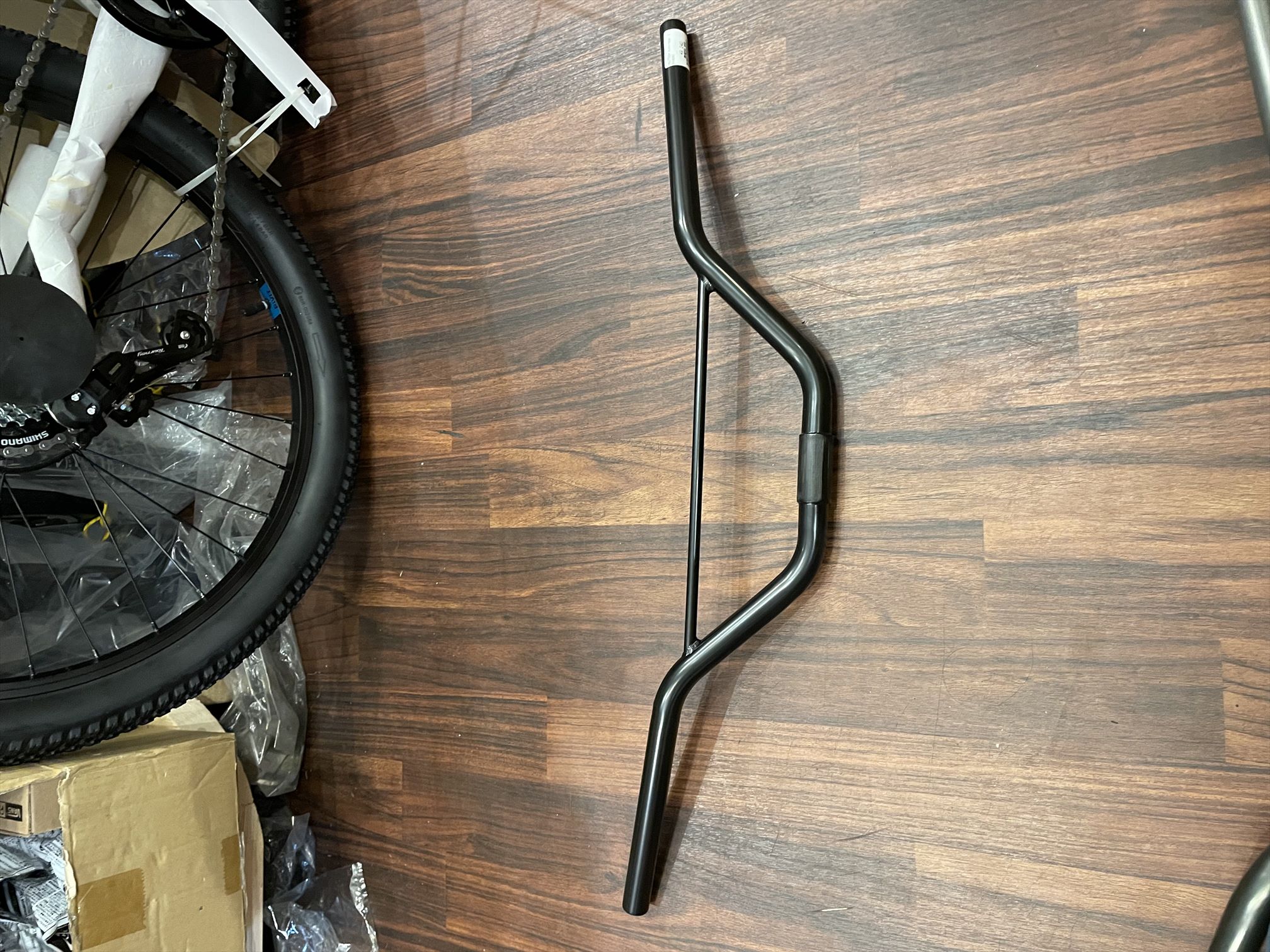 NITTO HiHi-bar｜クロモリ ライザーバー 720mm 25.4mm｜ Black