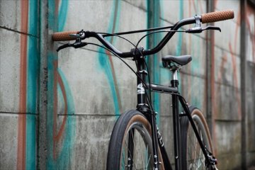 NITTO HiHi-bar｜クロモリ ライザーバー 720mm 25.4mm｜ Black