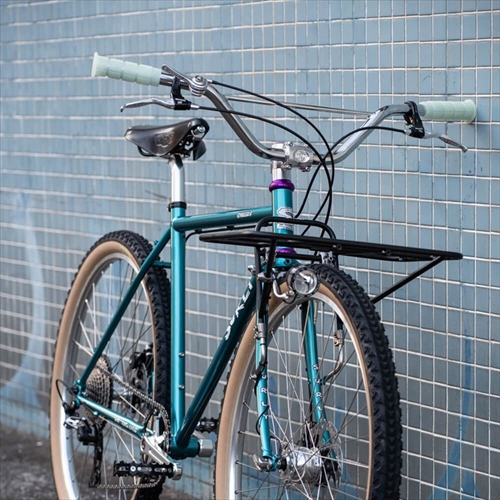 NITTO HiHi-bar｜クロモリ ライザーバー 720mm 25.4mm｜Silver