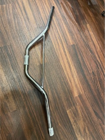 NITTO HiHi-bar｜クロモリ ライザーバー 720mm 25.4mm｜Silver