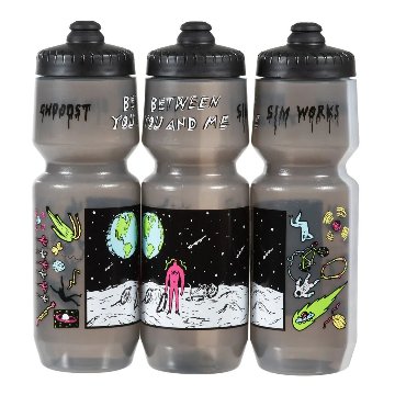  GHOOOST x SIMWORKS / Ride Me To The Moon Bottle /  Smoke / 26oz ボトルの画像