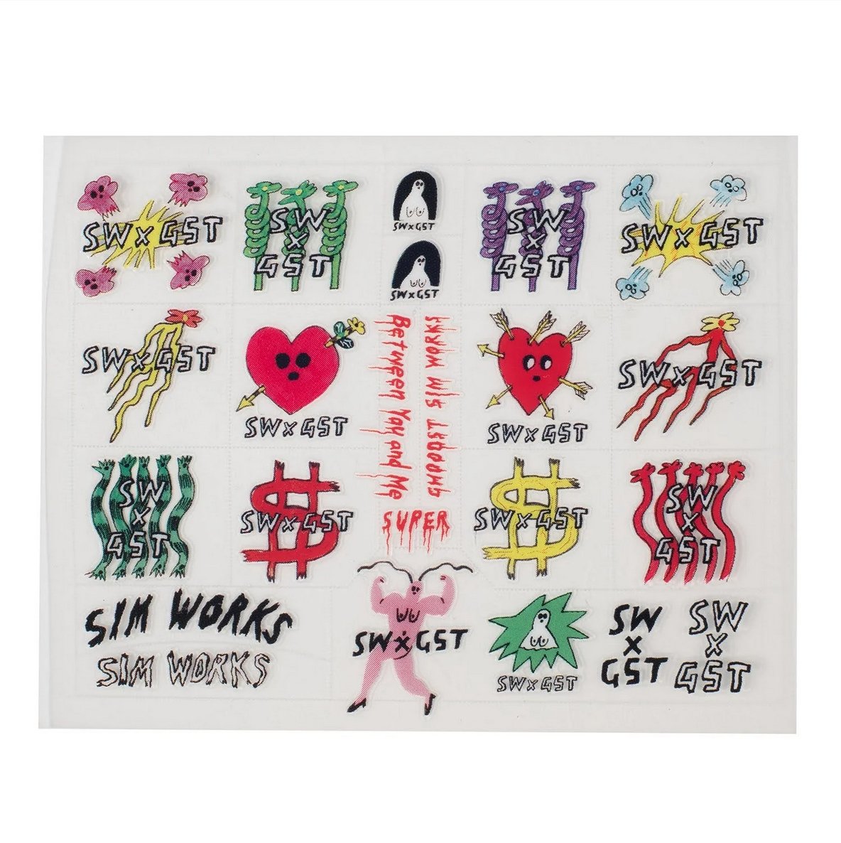  GHOOOST x SIMWORKS / Ride Me to the Moon Decal Kitの画像