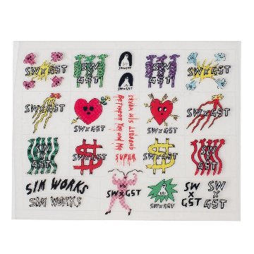  GHOOOST x SIMWORKS / Ride Me to the Moon Decal Kitの画像