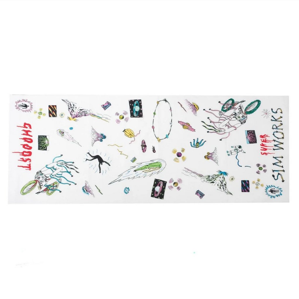  GHOOOST x SIMWORKS / Ride Me To The Moon /  Tenugui / 手拭いの画像