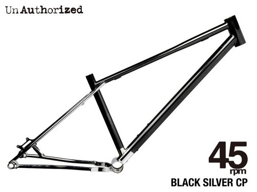 Un Authorized 45rpm 2026 Black Silver CP（限定）｜クロモリ29er