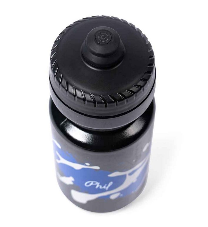 Phil Wood [フィルウッド] splatter  water bottle / Blue / ボトルの画像