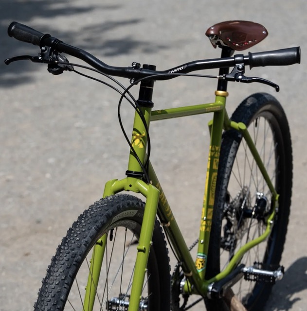 NITTO / sync bar / dull / Bluelug / ハンドルの画像