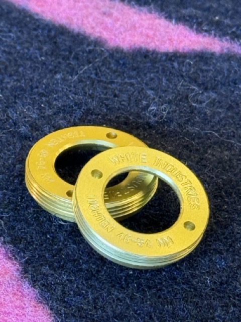 WHITE INDUSTRIES / Crank Extractor Caps / MR30用 / GOLD / ホワイトインダストリーズの画像