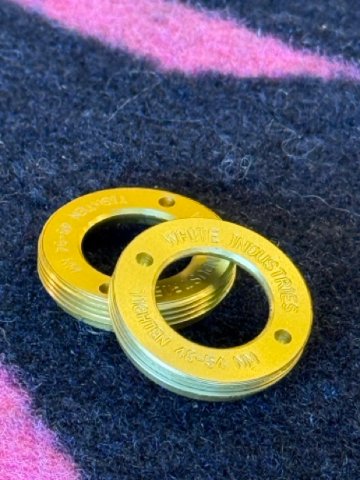 WHITE INDUSTRIES / Crank Extractor Caps / MR30用 / GOLD / ホワイトインダストリーズの画像