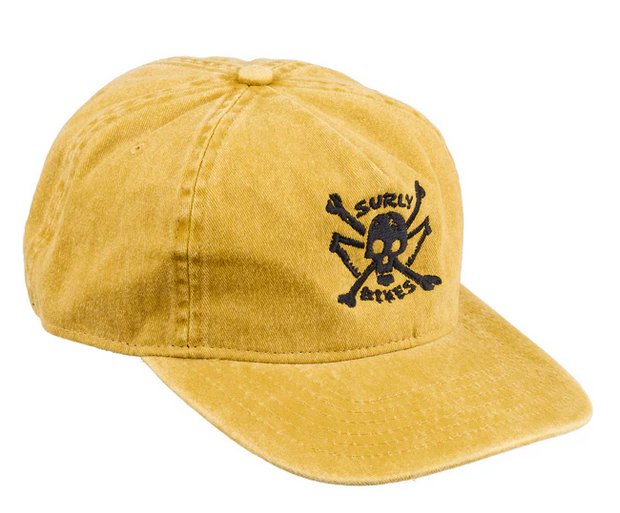 SURLY / Skullet Hat / mustard / Skullet Strap Back Hat の画像