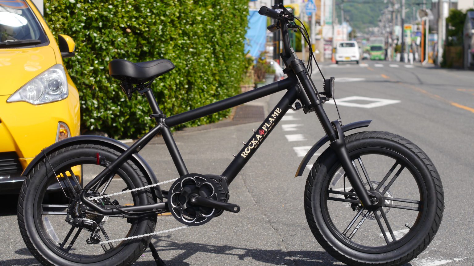 話題のe-bike『ROCKA FLAME(ロカフレーム)』の 新型「HAYATE」