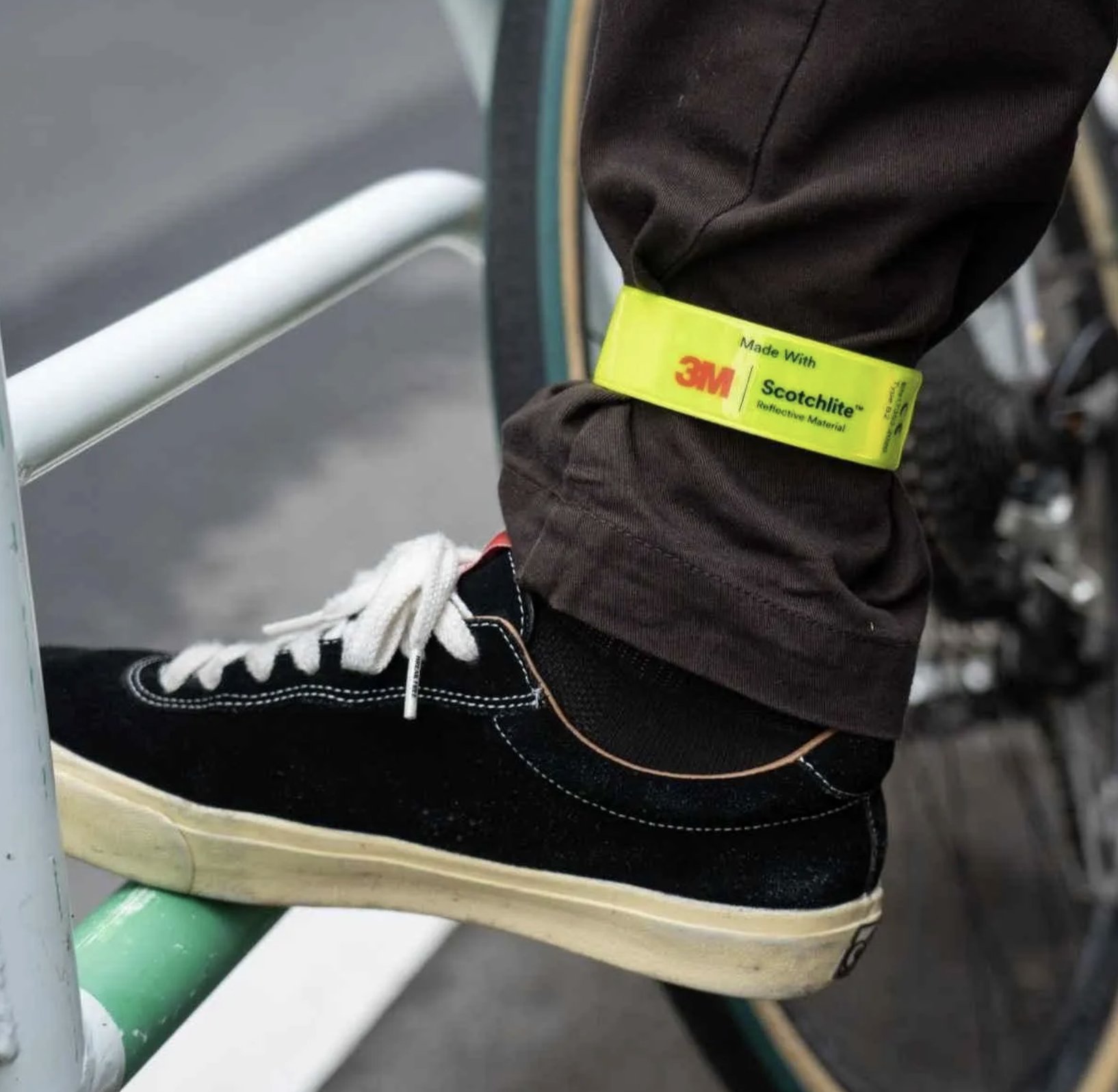 BLUE LUG / BL SELECT / 3M reflector ankle band / yellow / アンクルバンド / ブルーラグの画像