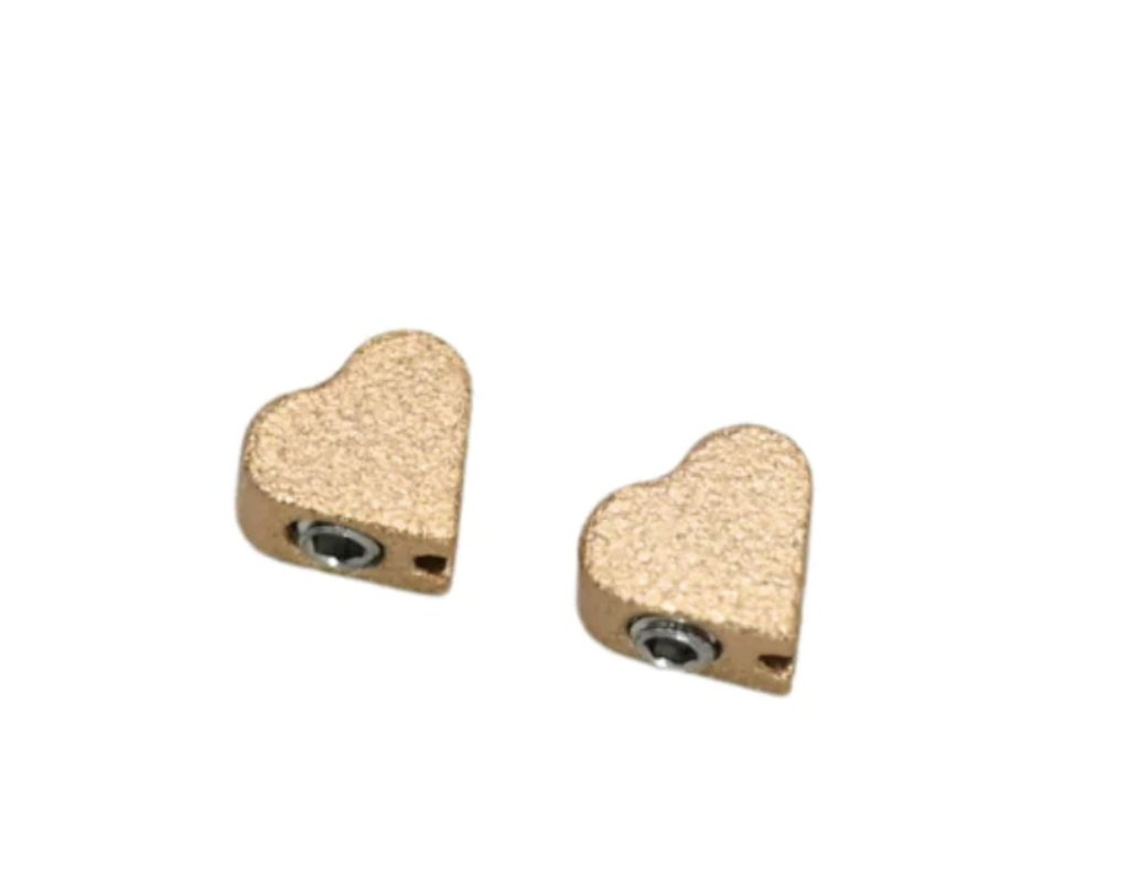 TRNK / トランク / ケーブルエンド / ハート / ブラスゴールドの画像