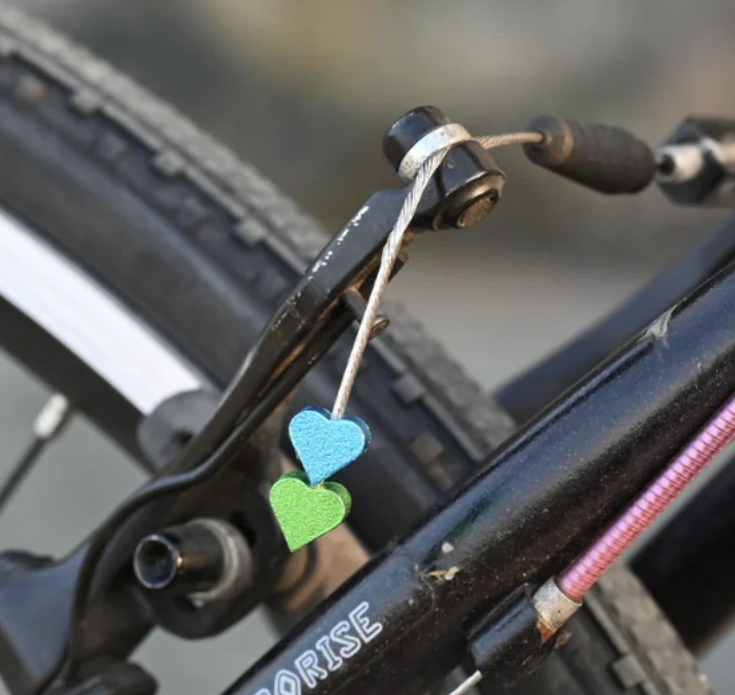 TRNK / トランク / ケーブルエンド / ハート / パープルの画像