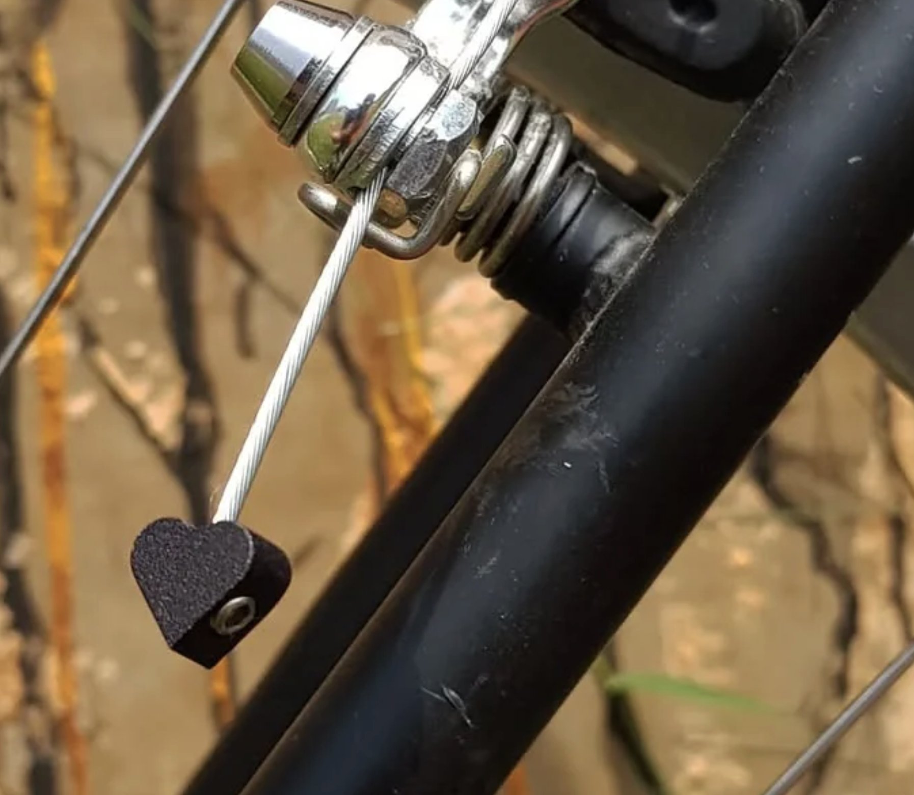 TRNK / トランク / ケーブルエンド / ハート / パープルの画像