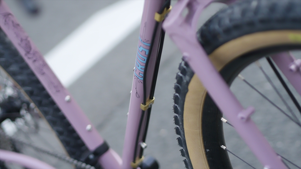 オリジナル完成車 / CRUST BIKES / bombora / XSサイズ / pastel violetの画像