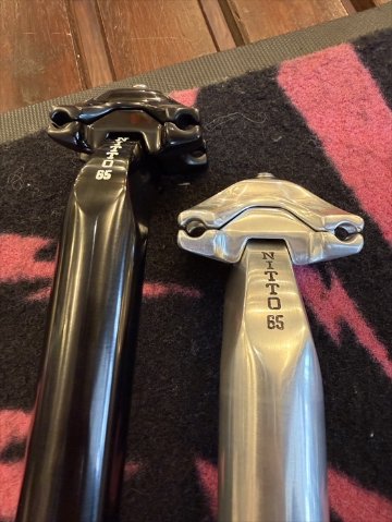 NITTO / S65 seatpost / Black / 27.2 / シートポストの画像