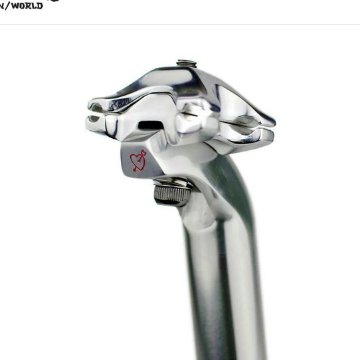 NITTO / SIMWORKS / Beatnik Seat Post / Silver / 27.2 / 300mmの画像