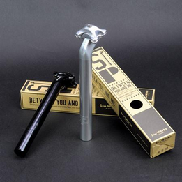 NITTO / SIMWORKS / Beatnik Seat Post / Silver / 27.2 / 350mmの画像