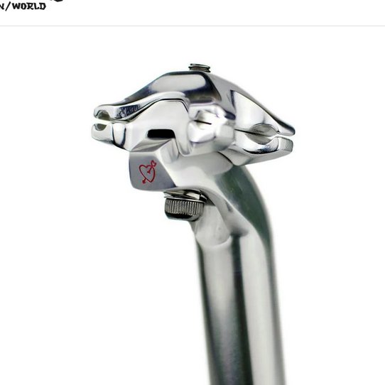 NITTO / SIMWORKS / Beatnik Seat Post / Silver / 27.2 / 350mmの画像