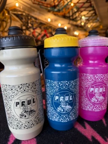 Paul Component / Bandanna Bottle / Pink With Clear Cap / ボトル ポール の画像