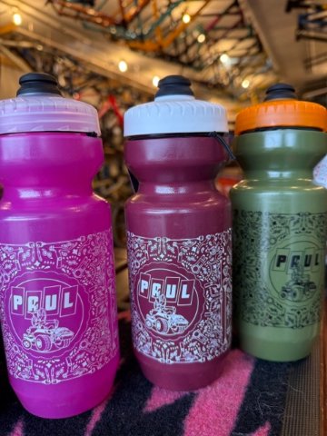 Paul Component / Bandanna Bottle / Pink With Clear Cap / ボトル ポール の画像