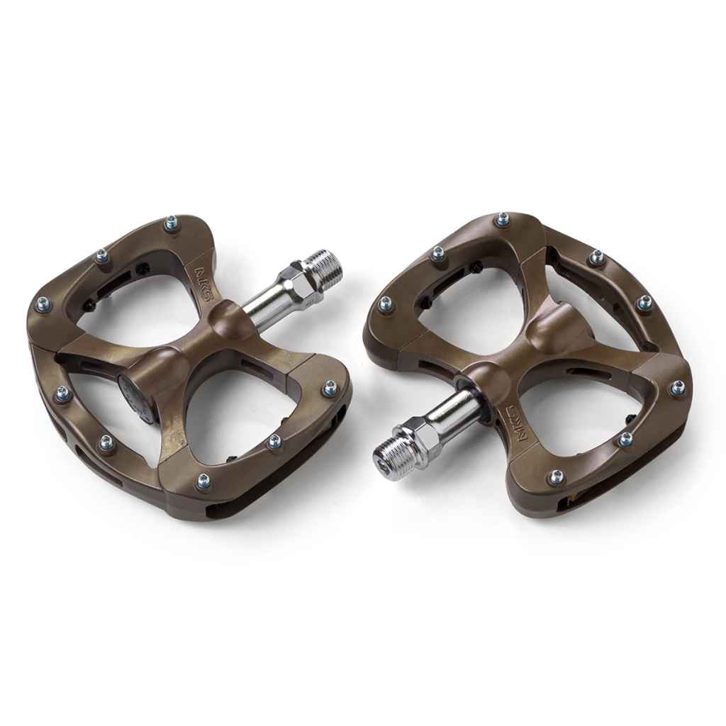 MKS  /pretzel pedal /BL special / brown/limited color / ペダルの画像
