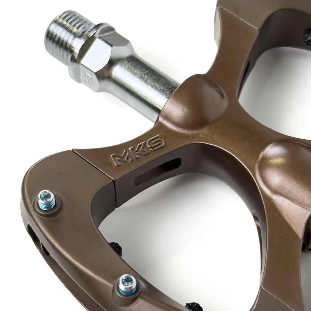 MKS Pretzel Brown｜限定ブラウンカラーのフラットペダル｜Cycleflower