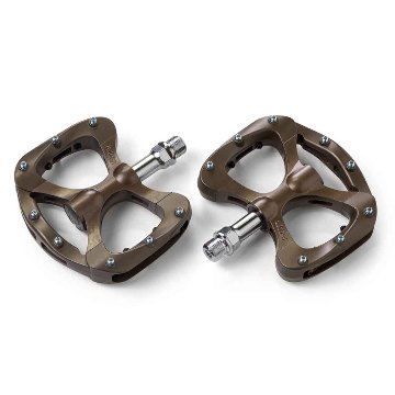 MKS Pretzel Brown｜限定ブラウンカラーのフラットペダル｜Cycleflower
