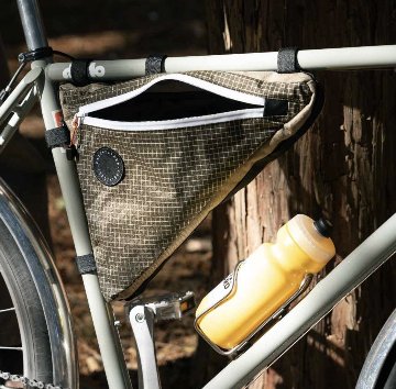 FAIRWEATHER / frame bag / ADV / Sサイズ / rip olive/beige / フェアウェザー / フレーム バッグの画像