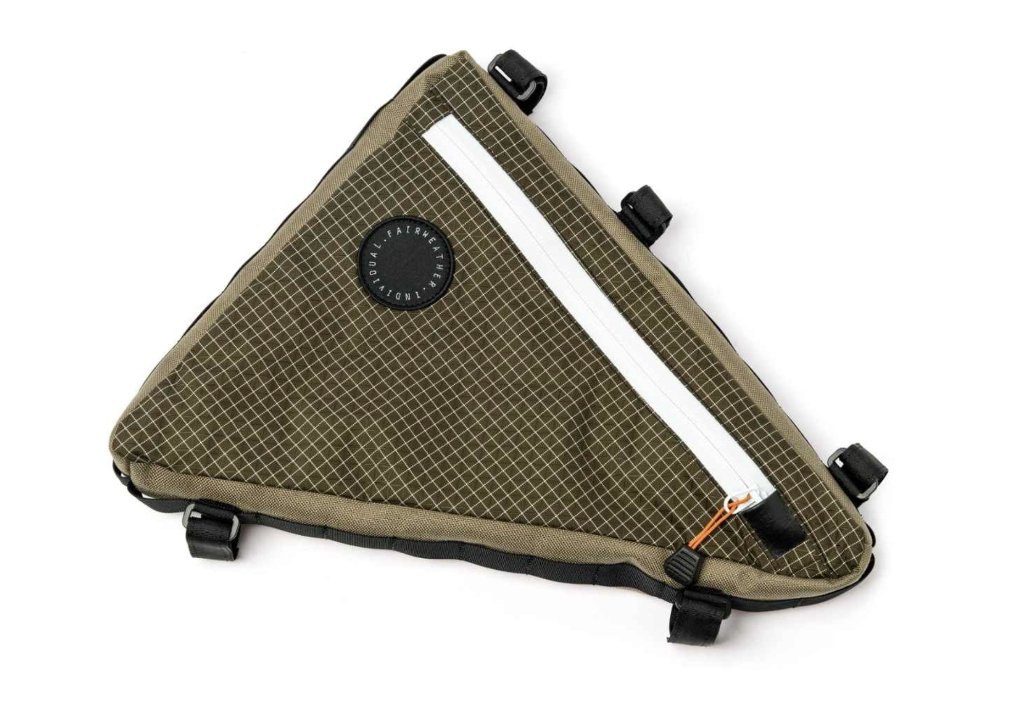 FAIRWEATHER / frame bag / ADV / Mサイズ / rip olive/beige / フェアウェザー / フレーム バッグの画像