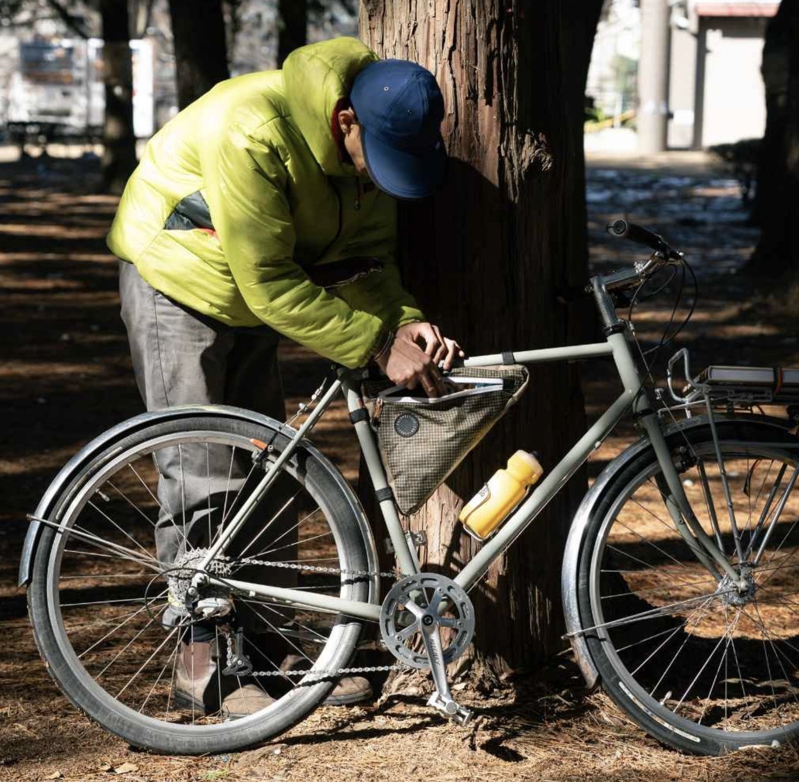 FAIRWEATHER / フェアウェザー / frame bag / ADV /Mサイズ/ rip olive