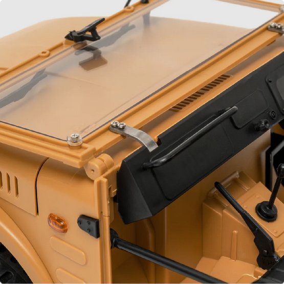 WPL JAPAN / スズキ ジムニー（SJ10 1型）C84 RTR / イエローの画像