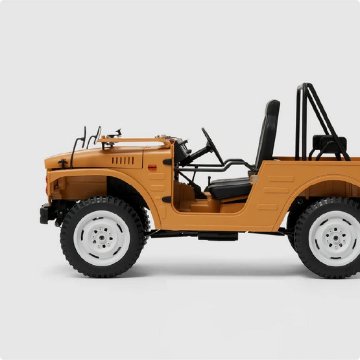 WPL JAPAN / スズキ ジムニー（SJ10 1型）C84 RTR / イエローの画像
