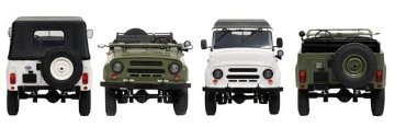 WPL JAPAN / C94 RTR（UAZ-469）/　オリーブの画像