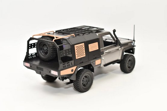 MNモデル / トヨタ ランドクルーザー79 / オーバランド仕様 / ガンメタル  / MN-82S RTR の画像