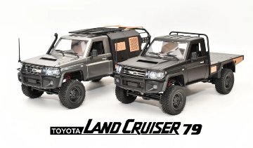 MNモデル / トヨタ ランドクルーザー79 / オーバランド仕様 / ガンメタル  / MN-82S RTR の画像